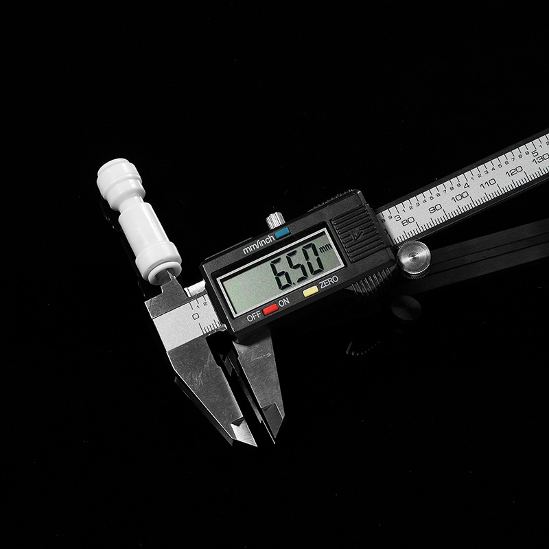 Válvula de retención de 2 minutos sin tarjeta doméstica de paso recto RO purificador de agua válvula de retención purificador de agua accesorios de interruptor de válvula de purificador de agua