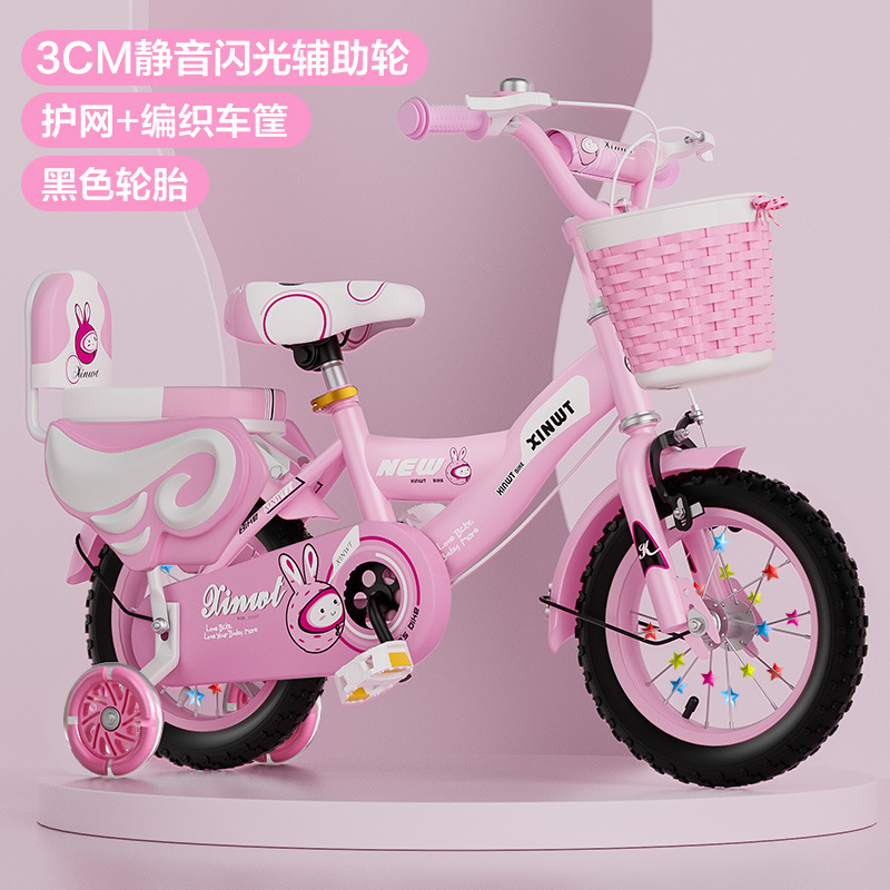 Bicicletas infantiles niñas 3 - 6 años 12 - 20 pulgadas niños niños cochecito bebé pedale bicicleta princesa