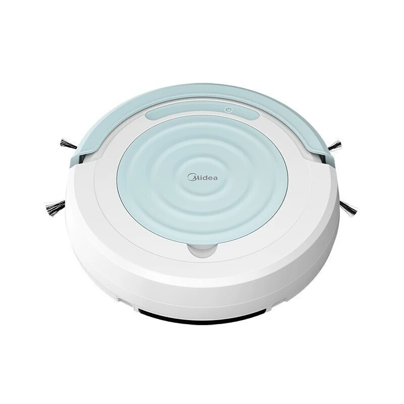 Робот‑пылесос‑мойщик (Midea) R2TCN, подметание и влажная уборка, вертикальная зарядка, элегантный зелёный