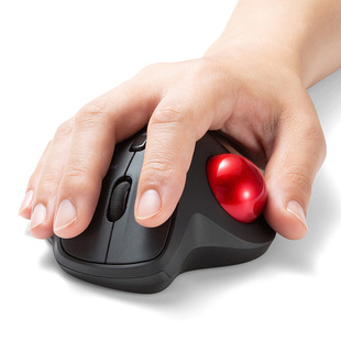 Japanese SANWA trackball Wired Wireless Bluetooth Mouse ergonomic 2.4 laser design suitable for boys and girls