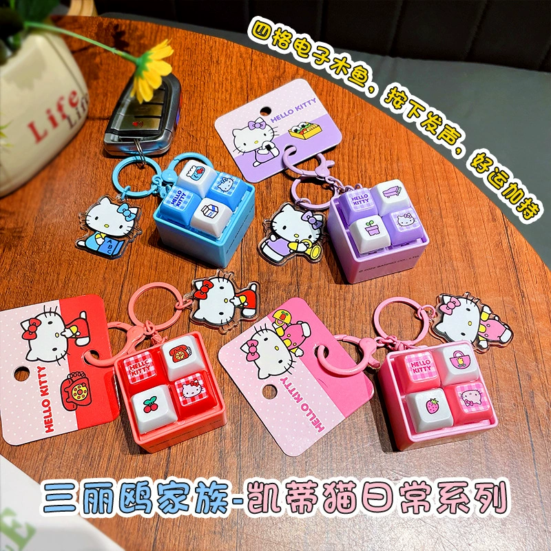 Sanrio, Hello Kitty, подлинный брелок, рюкзак, украшение сумки, для любимого, подарок на день рождения