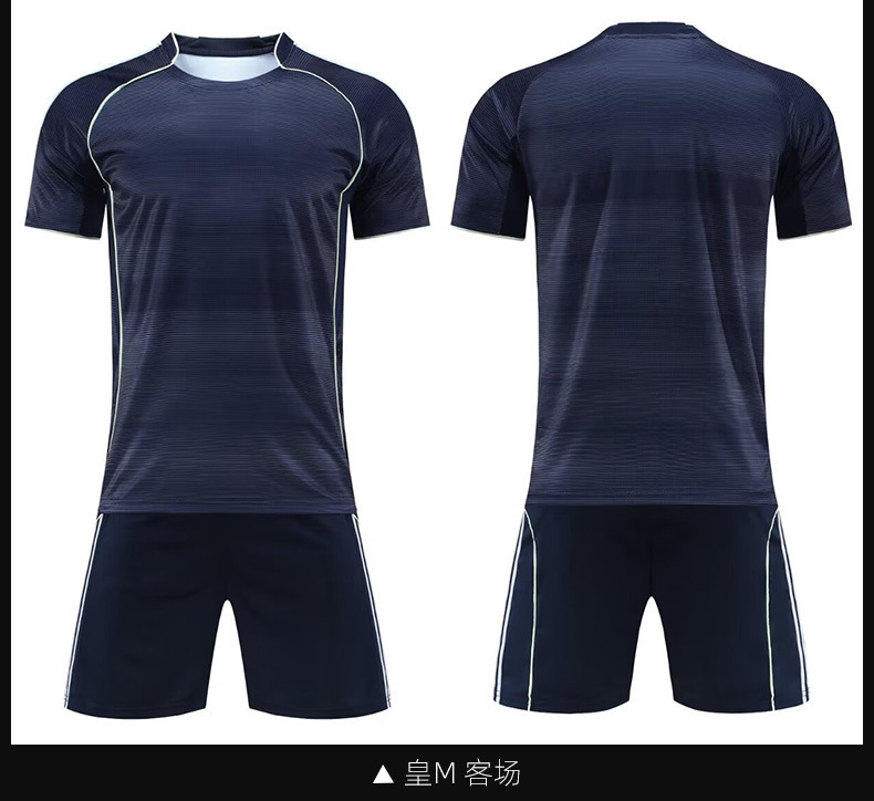 2526新款俱乐部足球服套装比赛儿童成人训练服短袖运动球衣定制男|undefined