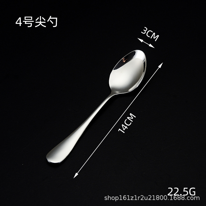 304ステンレス1010西食器ナイフフォークスプーンコーヒー先スプーン丸スプーンステーキナイフスプーン攪拌ホテル用|undefined