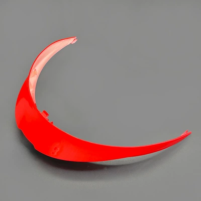 Helmet High-Definition Electroplated Riding – Dəbilqə (Kaska) aksesuarları - k1-rear-wing-bright-red