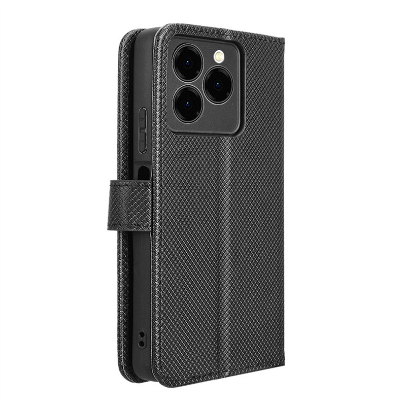 Suitable For Ulefone 20 Pro Phone Case, Meizu Note 21 Diamond Pattern Leather Flip Cover_voghion.com