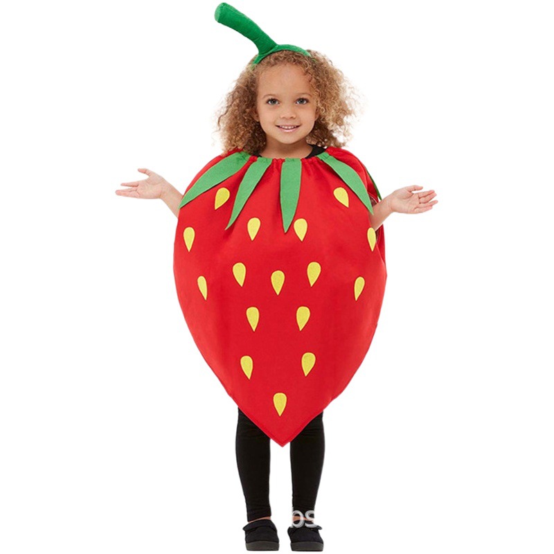 Performance Costumes Vegetable and Fruit Children's Cosplay Costumes Role-Playing Kindergarten Stage Performance Costumes Fruit Cosplay Costumes