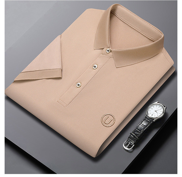 Title 8, Polo Uomo Manica Corta Business Casual Conforte...