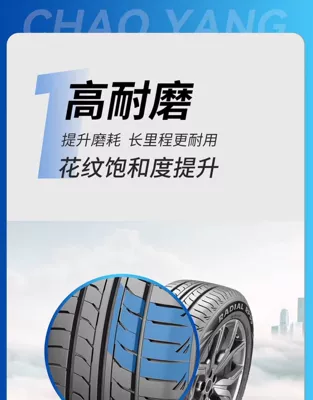 Chaoyang 155 165, Vehicle tire