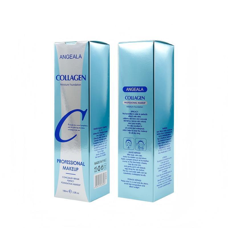 Angeala Collagen Concealer Brightening Non-Removing Makeup Foundation Liquid for Cross-Border Use, Medical Grade