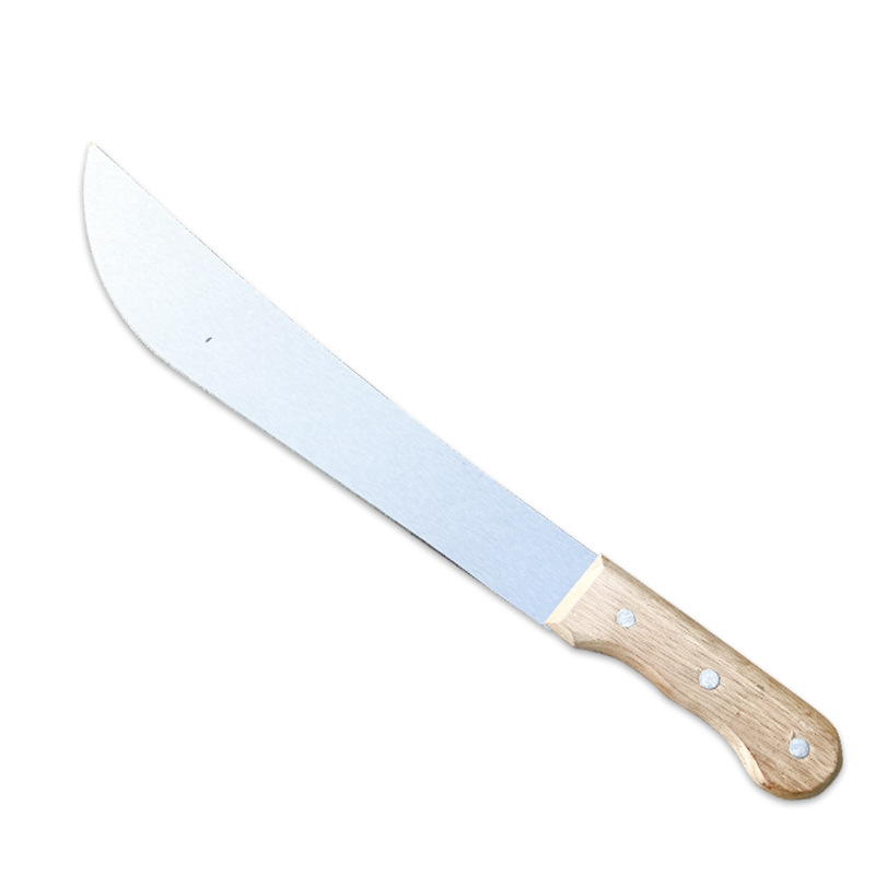 Exportación africana M205 cuchillo de caña de azúcar acero manganeso grosor corte árboles cortadores de madera cuchillo de sandía cuchillo de fruta cuchillo de melón