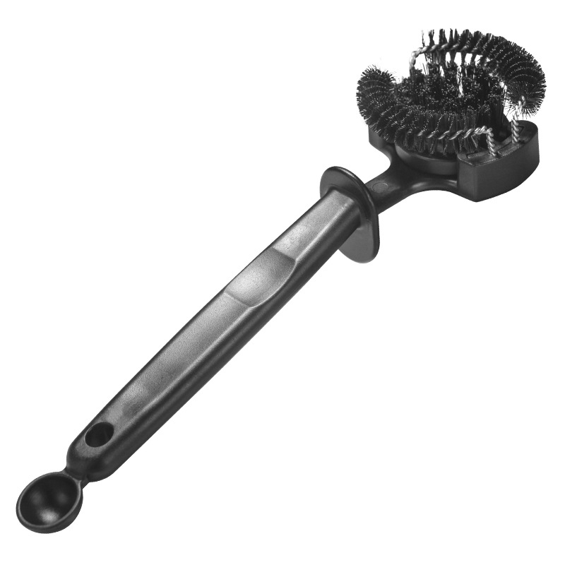 Cepillo de limpieza para cabezal de cafetera, cepillo de limpieza estilo italiano, cabezal redondo desmontable de 5158 mm, venta caliente transfronteriza.
