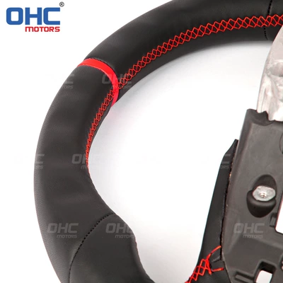 Steering wheel fiber full skin heated steering