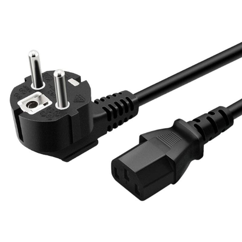 Cobre puro estándar europeo 16A-C13 producto cola ordenador olla arrocera Cocina eléctrica cable de alimentación de cobre libre de oxígeno 3x0,75 metros cuadrados