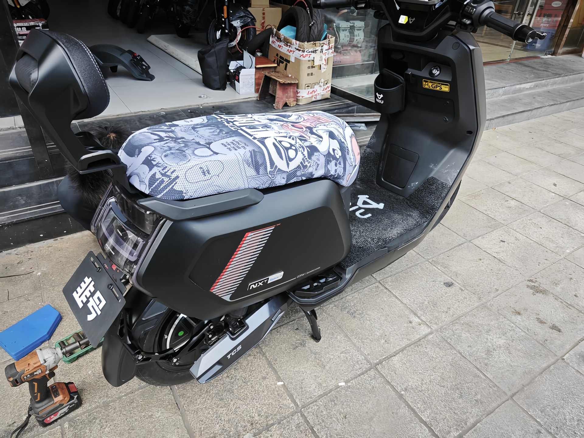 Suitable for Mavericks Nxt Rear Fender Nxt Special Fender Widening and Enlarging Water-Blocking Mud-Blocking Straight-Up Modification Accessories