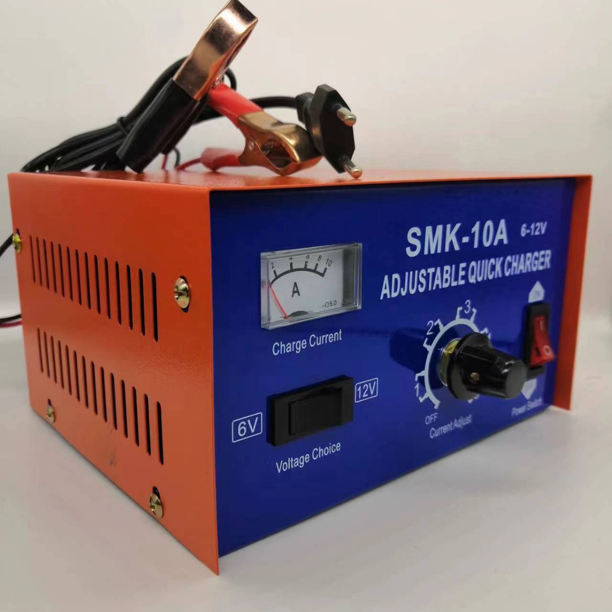 10A cargador rápido de alta potencia cargador de baterías de plomo - ácido