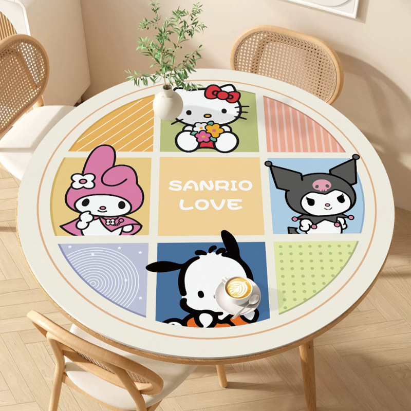 산리오 파티 리치 패턴 가죽