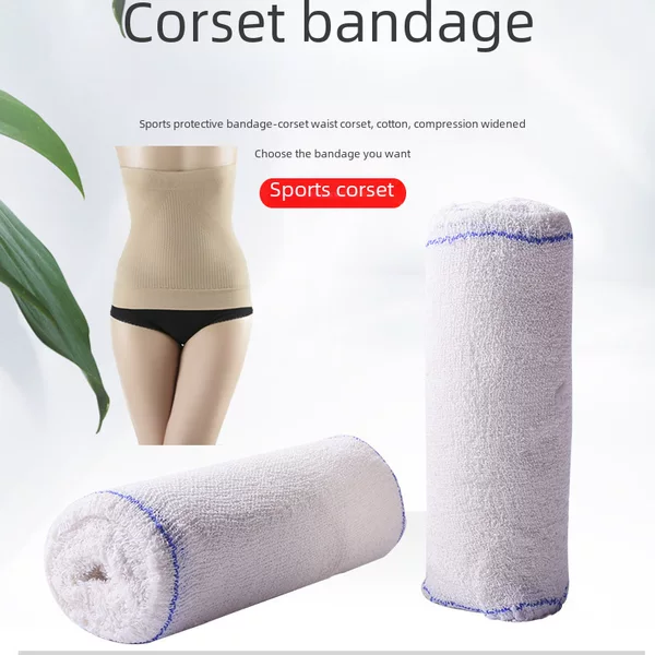 Postpartum Pelvic Compression Sports Chest Cotton Bandage Chest Protection Belly Bandage Hip Compression Bandage