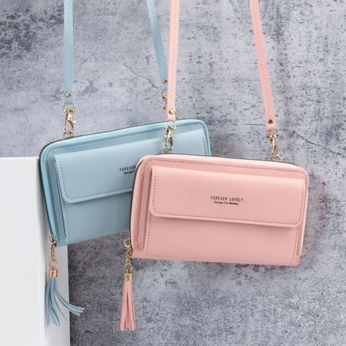 New mobile phone bag, women's shoulder crossbody bag, internet celebrity student versatile coin purse, large capacity fashionable mini bag