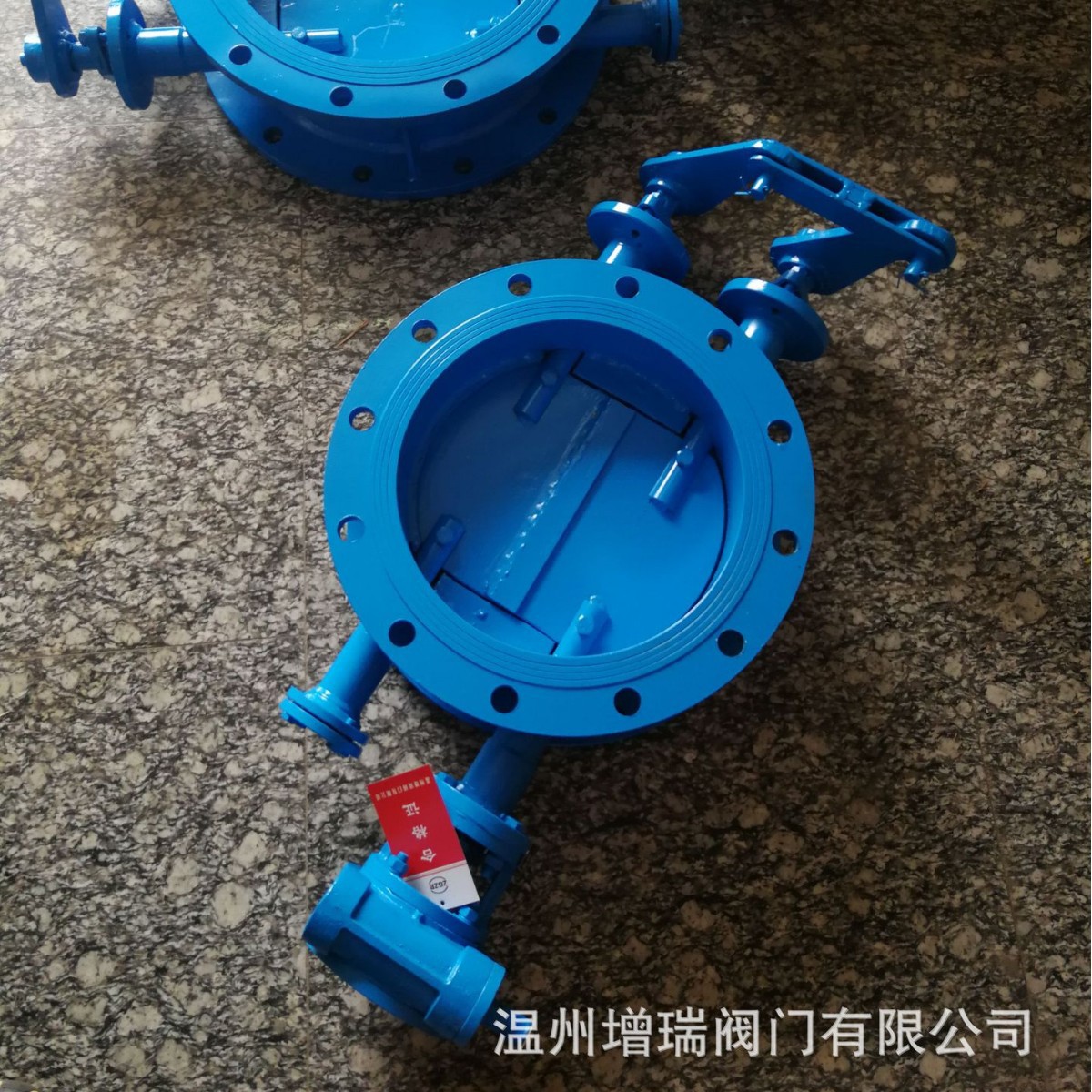 手动多叶蝶阀 TDB341W-2.5C 手动法兰式烟道热风通风阀手动百叶阀