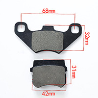 Atv Four-Wheel Atv Accessories 50-125Cc Brake Pads Friction Pads Dune Buggy Taotao Sunl