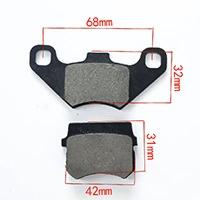 Atv Four-Wheel Atv Accessories 50-125Cc Brake Pads Friction Pads Dune Buggy Taotao Sunl (Tormoz supportları) - front-brake-pads
