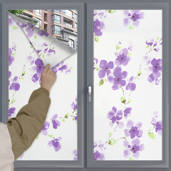 卸売りトイレの窓シールガラスの光透過性が不透明で、光遮光窓の花を覗き見しないでください。