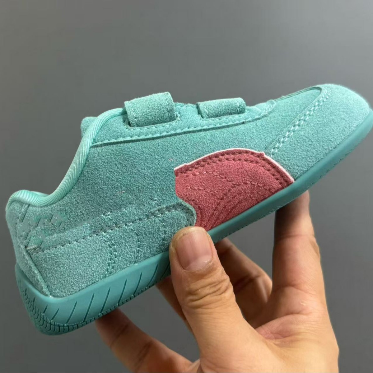 E3326 Biao m New Double Velcro Kidsren's Moral Training Shoes Casual Shoes