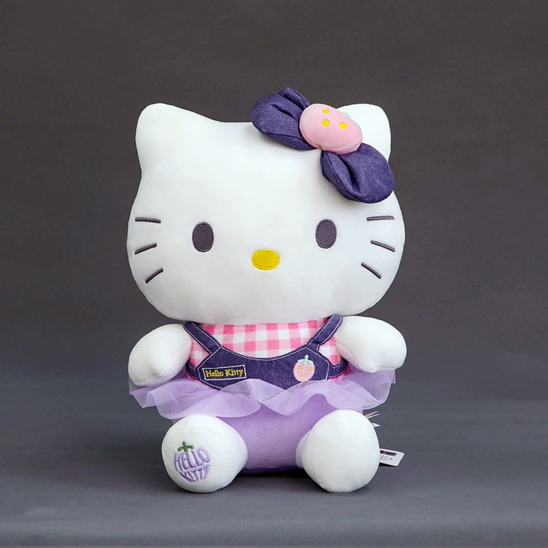 Принт Hello Kitty, милая кукла, плюшевая игрушка, подарок на день рождения