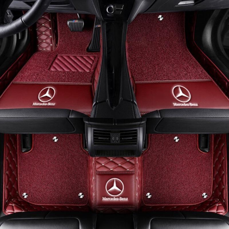 メルセデスベンツ C260 C200 車のフロアマット特別に囲まれた 2010 2011 2012 C300 C180K に適しています。|undefined