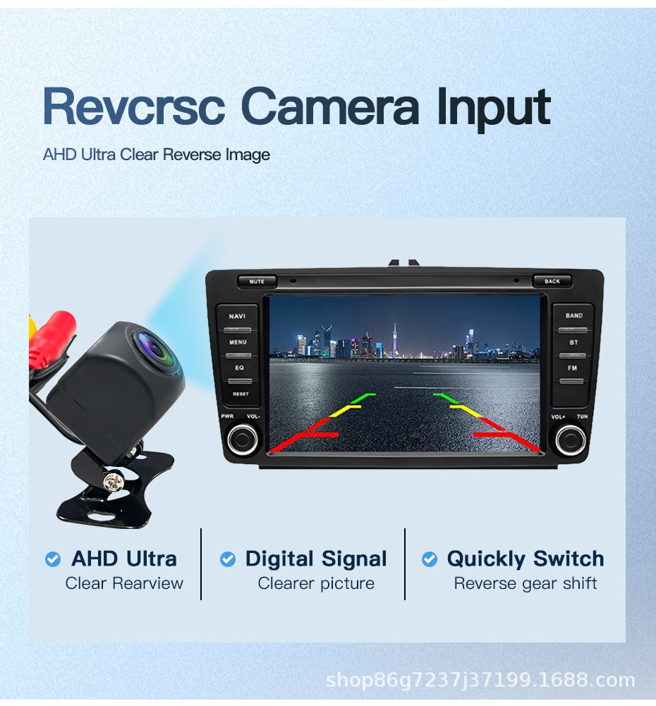 Suitable for Skoda Octavia Mk2 A5 8inch Android Car Central Control Large Screen Bluetooth Navigation Radio Mp5