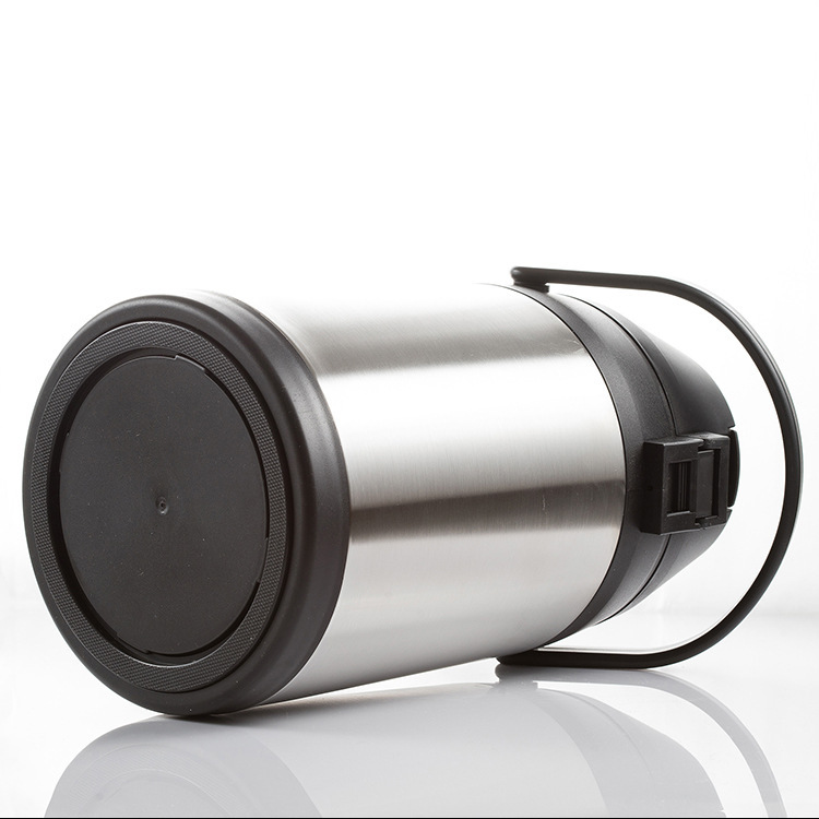 Termo de Acero Inoxidable de Doble Pared – 2.5L/3L/4L, Vacío, Mantiene Calor/Frío, Tipo Presión