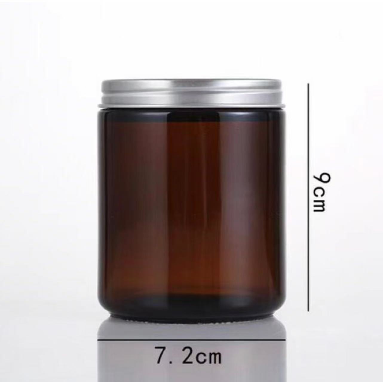Gran boca de paneles de vidrio de banano de café, candelabro de vidrio, DIY, botellas de perfume de candelabro de rosca de café