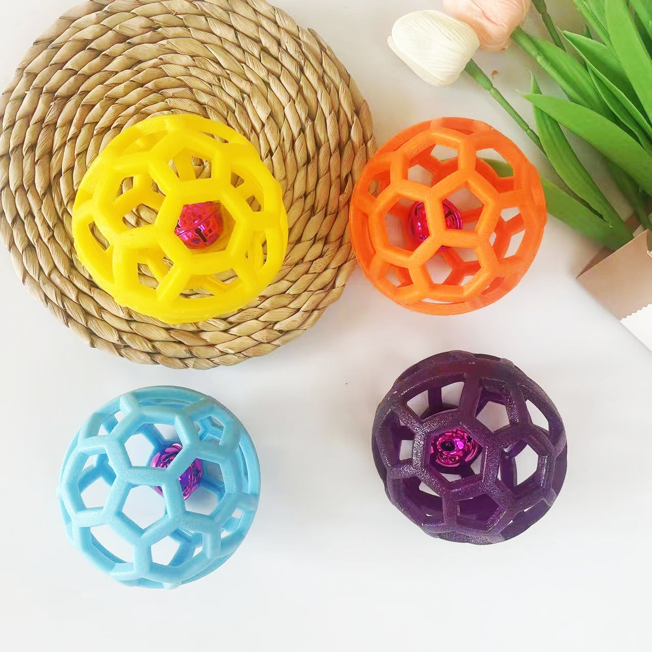 9cm 벨 50g (색상 랜덤)