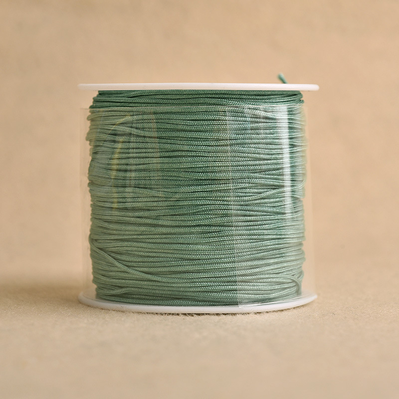 71 / 73 / 72 No. 0.4 / 0.8mm hilo de jade hilo de cuentas diy hilo tejido a mano línea de unión colgante alambre de nudo chino image 27