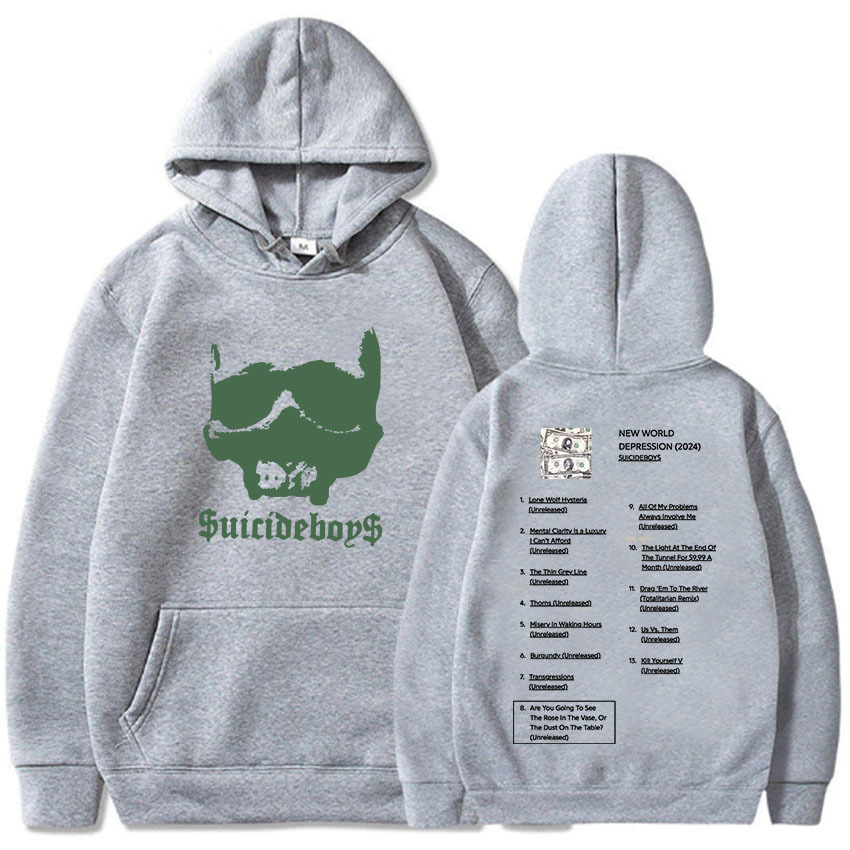 Men Setwear Graphic Clothing NEW WORLD DEPRESSION Album 2024