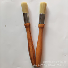 清洁咖啡刷，仿猪鬃圆头刷,仿平头刷，自产自销东南亚热卖