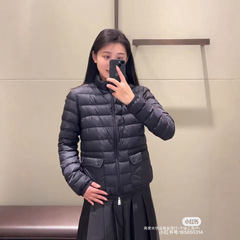 蒙家25ss M家新款Lans短款女士羽绒服夹克外套轻便秋冬羽绒外套