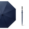 High -end business golf gift umbrella umbrella self -opened long -handle umbrella real wood handle laser logo increases the umbrella