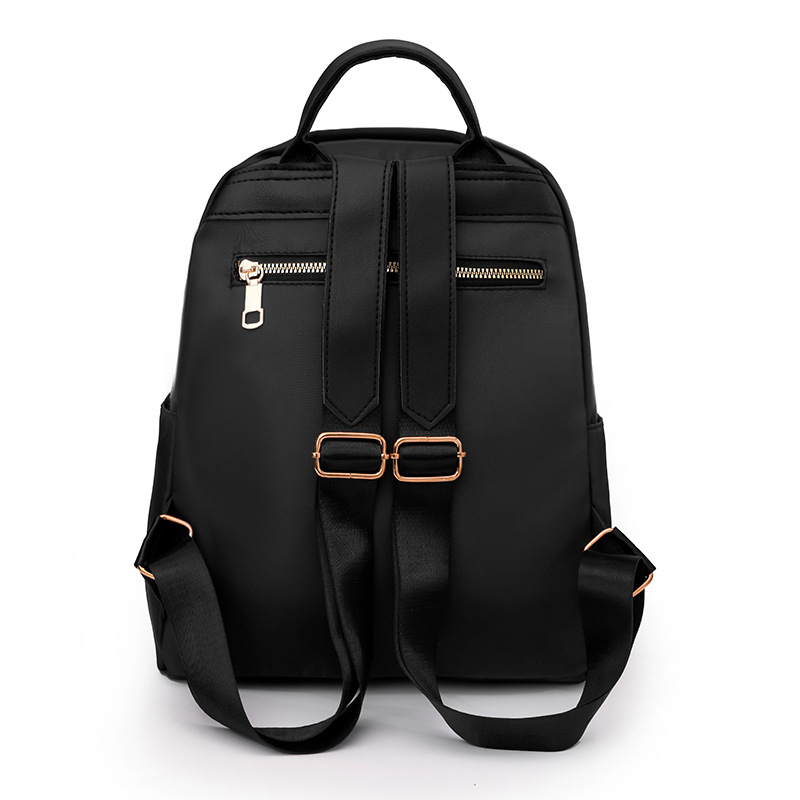 2023 nueva mochila de nailon casual para mujer, viaje urbano, lindo bordado, mochila ligera de viaje, mochila escolar de moda