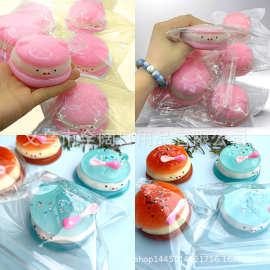 小猪菠萝包捏捏乐小红书同款烂泥夹心菠萝小猪包超软解压发泄玩具