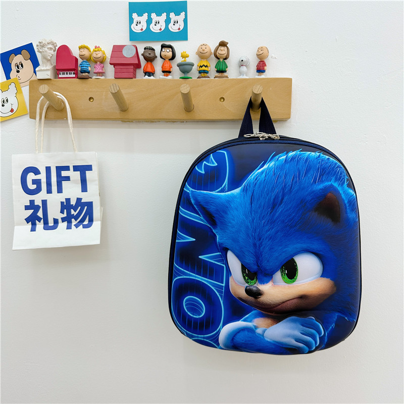 2024 nuevos niños de dibujos animados y niñas bebé Eva cáscara dura coreano lindo kindergarten mochila al por mayor