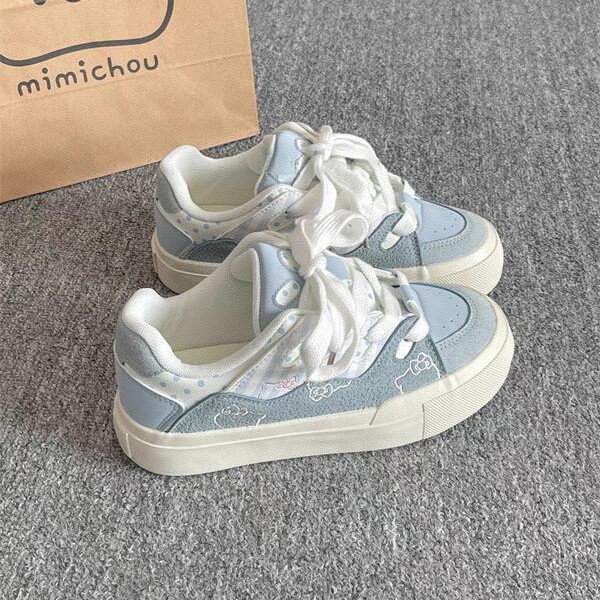 Yuanbo 2025 primavera nuevas zapatillas de deporte de todo fósforo estudiantes zapatos de lona coreanos Harajuku de corte bajo