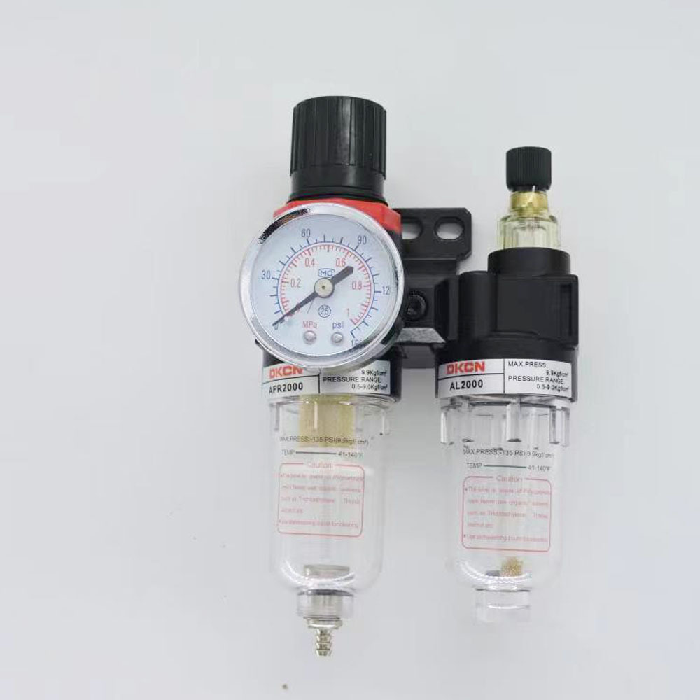 德科DKCN气源处理器2分二联件AW+AL过滤器AFC2000油雾器AC2010-02