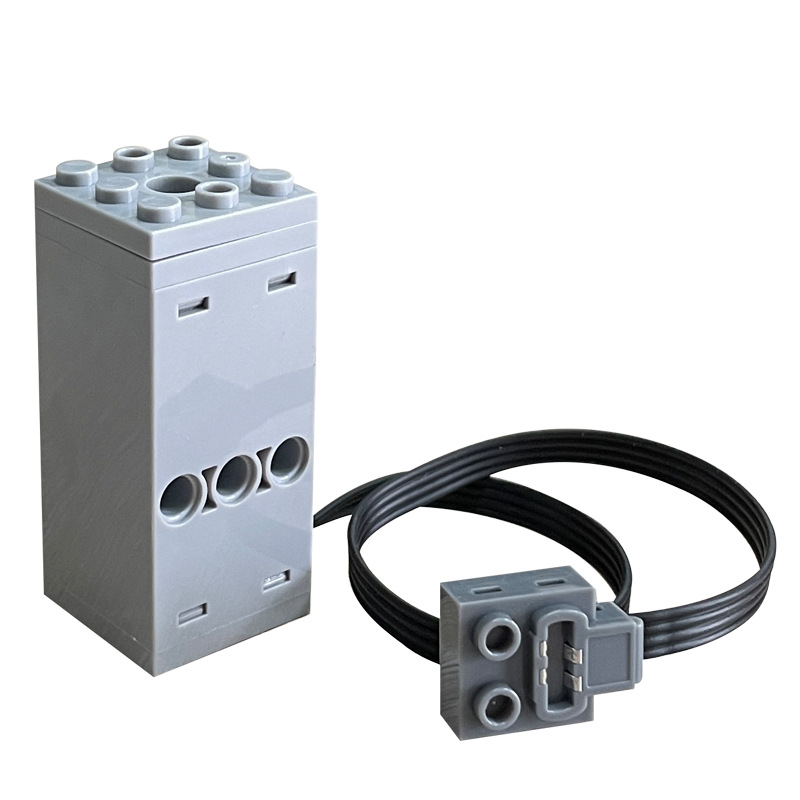 Compatible con bloques de construcción LEGO grupo de potencia motor APP batería de litio control remoto recibir explosión roja diamante monstruo tren MXL motor