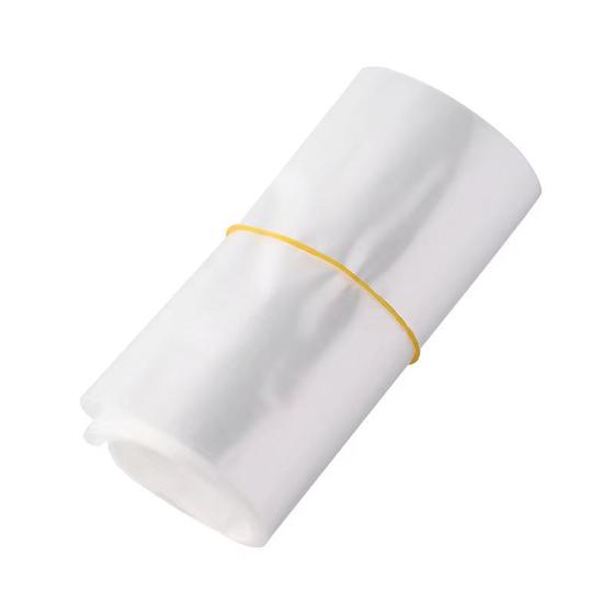 PE flat pocket long plastic bag thin rectangular film bag icicle hairtail straight tube transparent packaging bag wholesale