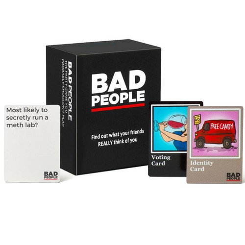 BAD PEOPLE Bad People Game Full English Card Game Family Party Board Game