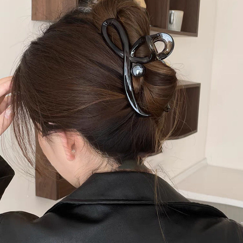 ドーパミンコントラストカラーグリッパー女性のかわいい多用途ヘアピン韓国スタイルのハイエンドヘアピン 2025 新しいアクリルヘアアクセサリー|undefined