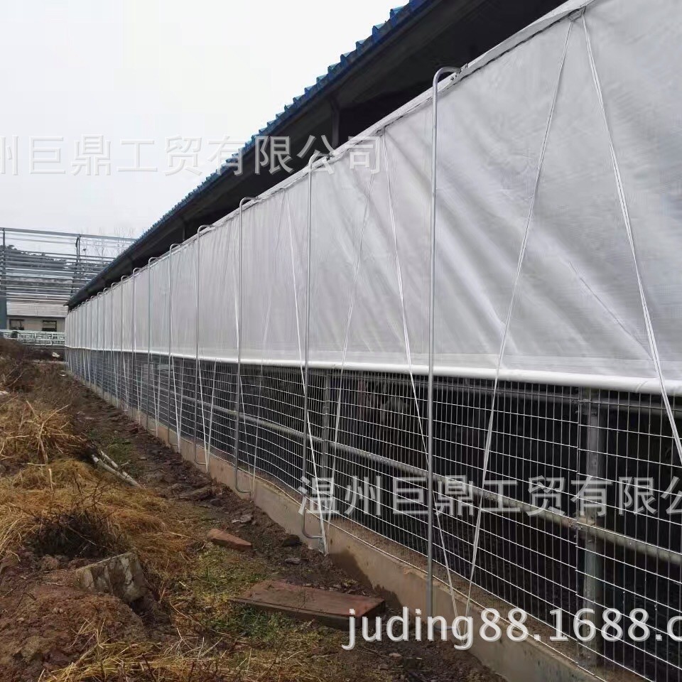 厂家优惠供应农场高强度抗老化畜牧卷帘布卷材 防水卷材猪场