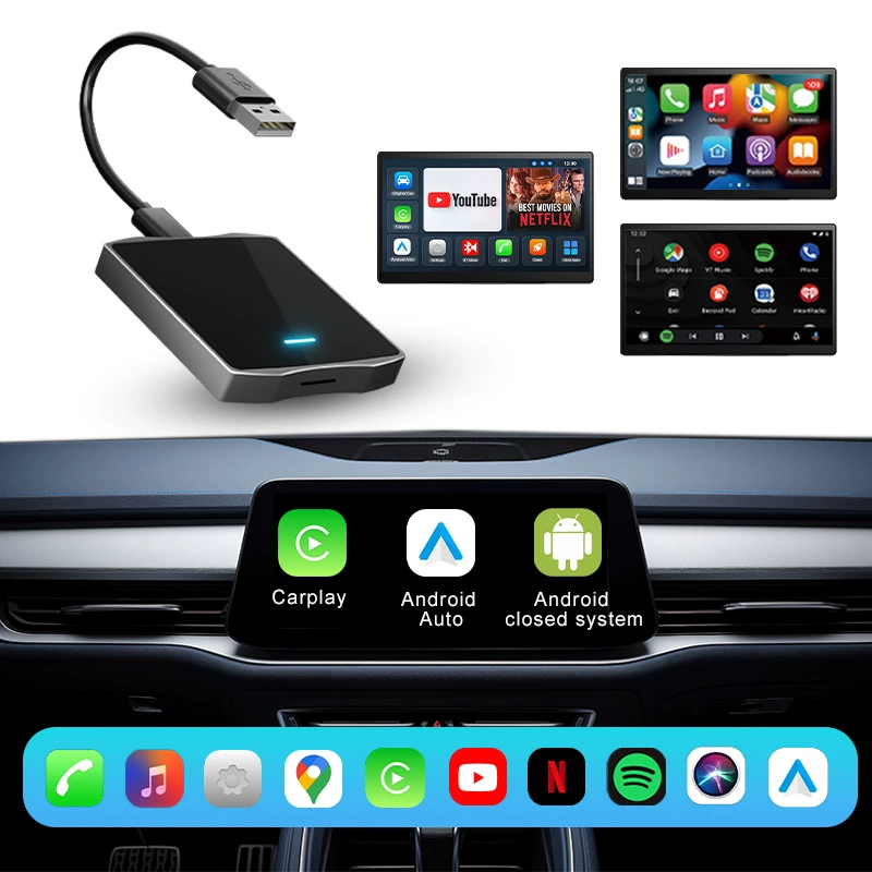 Amazon трансграничная проекция проводного экрана Carplay на беспроводную автомобильную коробку Carplay, умная коробка взаимосвязи, умная