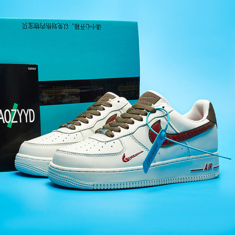 工場直販莆田 AF1 エアフォースワン白靴スポーツレジャー AJ 紳士靴多用途通気性純粋なオリジナル女性モデル|undefined